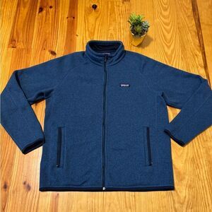 Patagonia Better Sweater Jacket 25526 Fleece Mens LRG Heather Blue